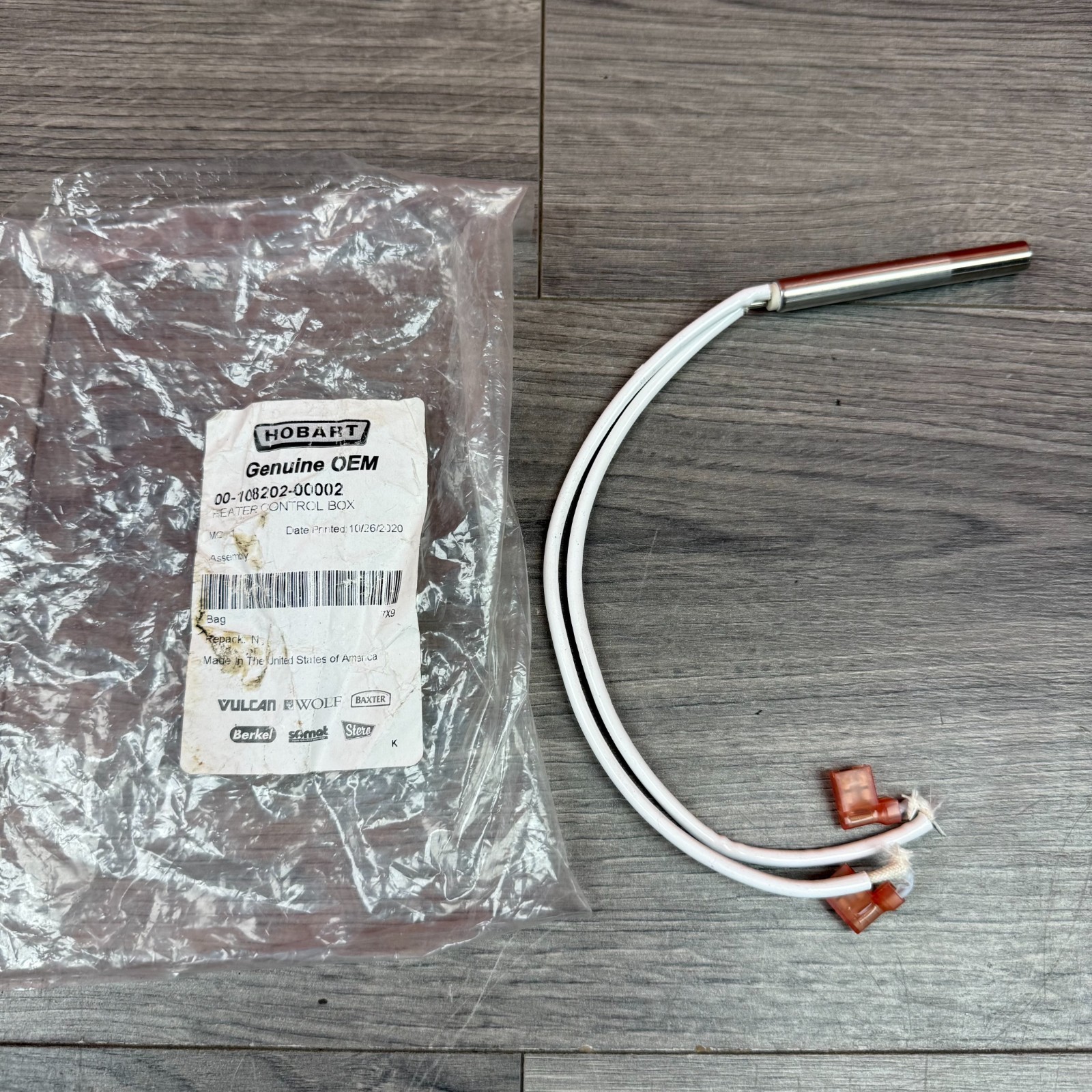 Hobart 00-108202-00002 Heater Control Box Cartridge Heater Genuine OEM New