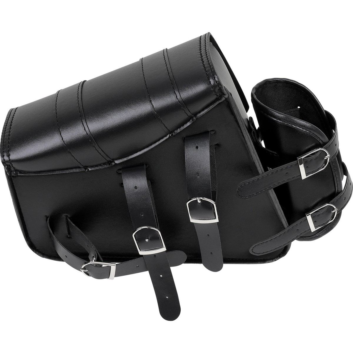 Motorcycle PU Leather Swingarm Solo Bag Right Side For Honda Rebel