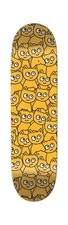 Meow Skateboards Sticker Pile Skateboard Deck - 8.25" x 31.8"