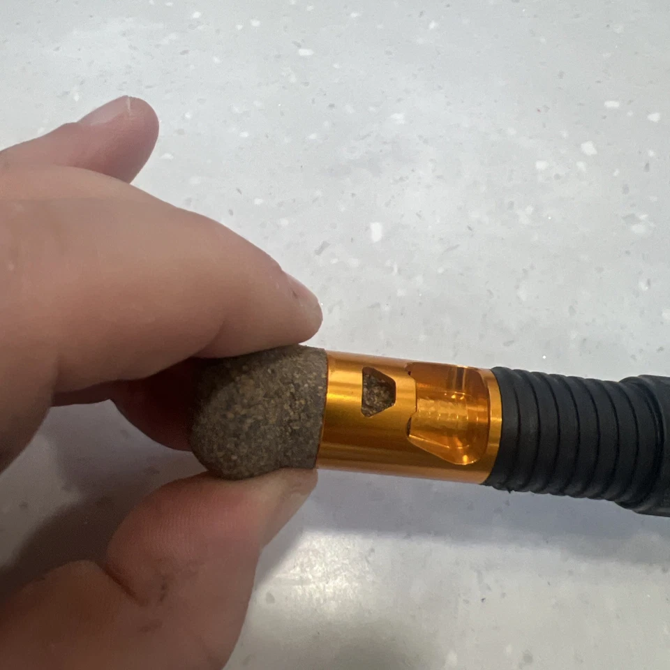 Celsius Rowdy Rod 27" Medium Ice Fishing Rod/Reel Combo bottle openr  #CE-RR27MC - Image 3 of 4