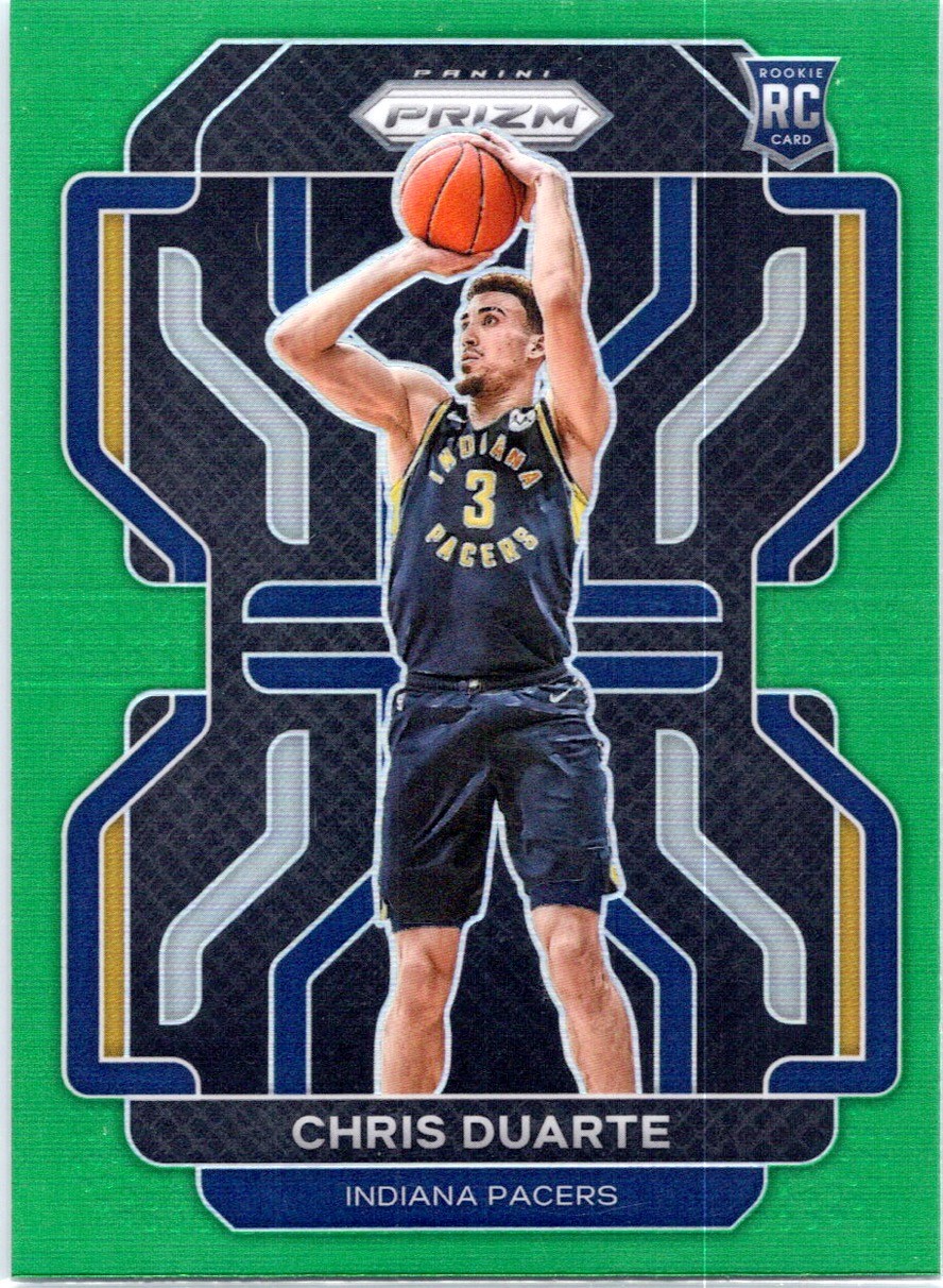 2021-22 Panini Prizm #315 Chris Duarte Green