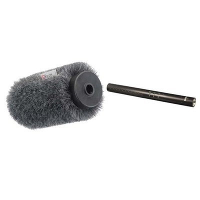 Rode NTG-4 Directional Condenser Shotgun Microphone with 14cm Rycote Long Hair S