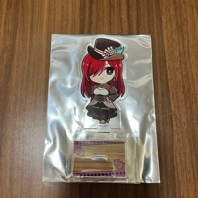 Fairy Tail Acrylic Stand Set Elza Toka Levy + Mini Character New Unused