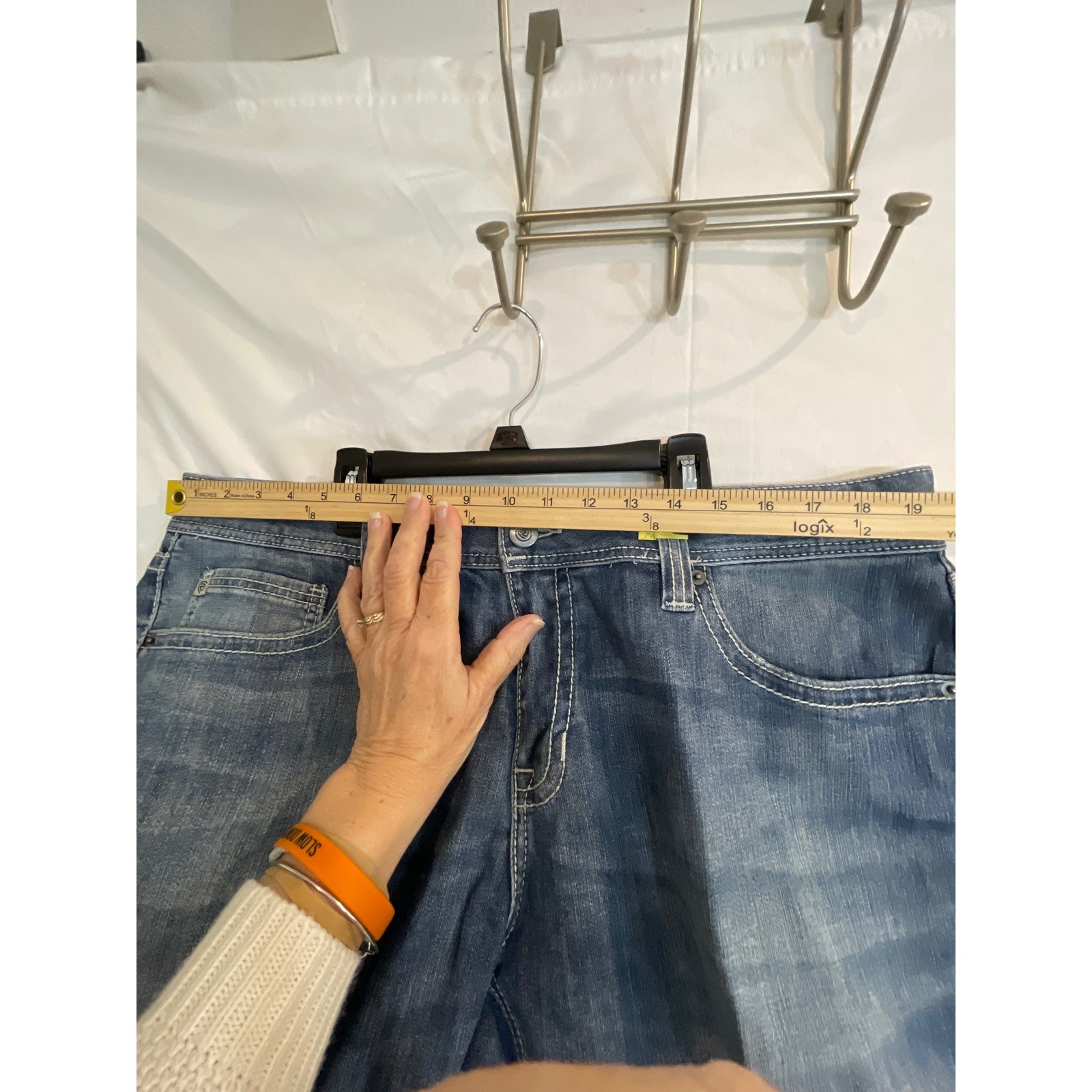 Rock and Roll Denim Mens Pistol Stackable Regular… - image 10