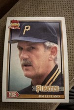 1991 Topps - Team Leaders Jim Leyland #381