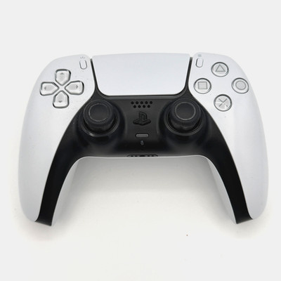 White Sony PlayStation 5 DualSense Wireless Controller With Stick Drift