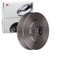 2X NK BREMSSCHEIBEN 238mm VOLL HINTEN PASSEND FÜR RENAULT CLIO MEGANE | 203944