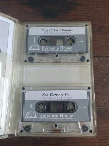 What You Haven't Been Told Chuck Missler Conspiracy Lies Deciet 2 Cassette Set - Bild 4 von 5