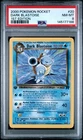 2000 POKEMON ROCKET 1ST EDITION #20 DARK BLASTOISE PSA 8