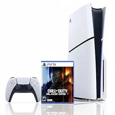 Sony PlayStation 5 Slim Disc Bundle with Call of Duty Black Ops 7