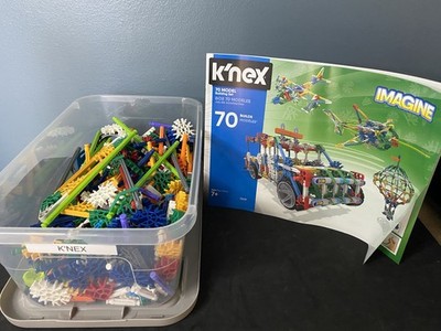 K'NEX 13419 Imagine 70 Model Building Set (Tote Included)