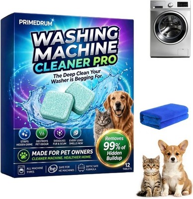 Primedrum Washing Machine Cleaner Pro