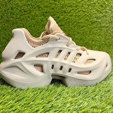 Adidas Adifom Climacool Boys Size 5Y Beige Athletic Walking Shoes Sneakers