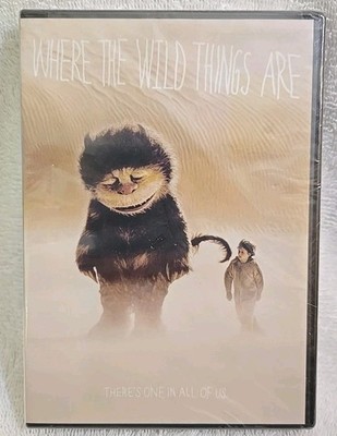 Where the Wild Things Are (2009 Warner Brothers DVD, Spike Jones, PG, Fantasy)