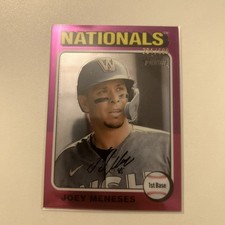 2024 Topps Heritage High Number Joey Meneses #277 Chrome /699