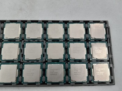 LOT OF 15 INTEL CORE i7-7700 SR338 PROCESSORS (PR811)