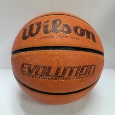 Wilson Evolution Indoor Game Basketball 29.5 Size 7 Mens Microfiber Composite