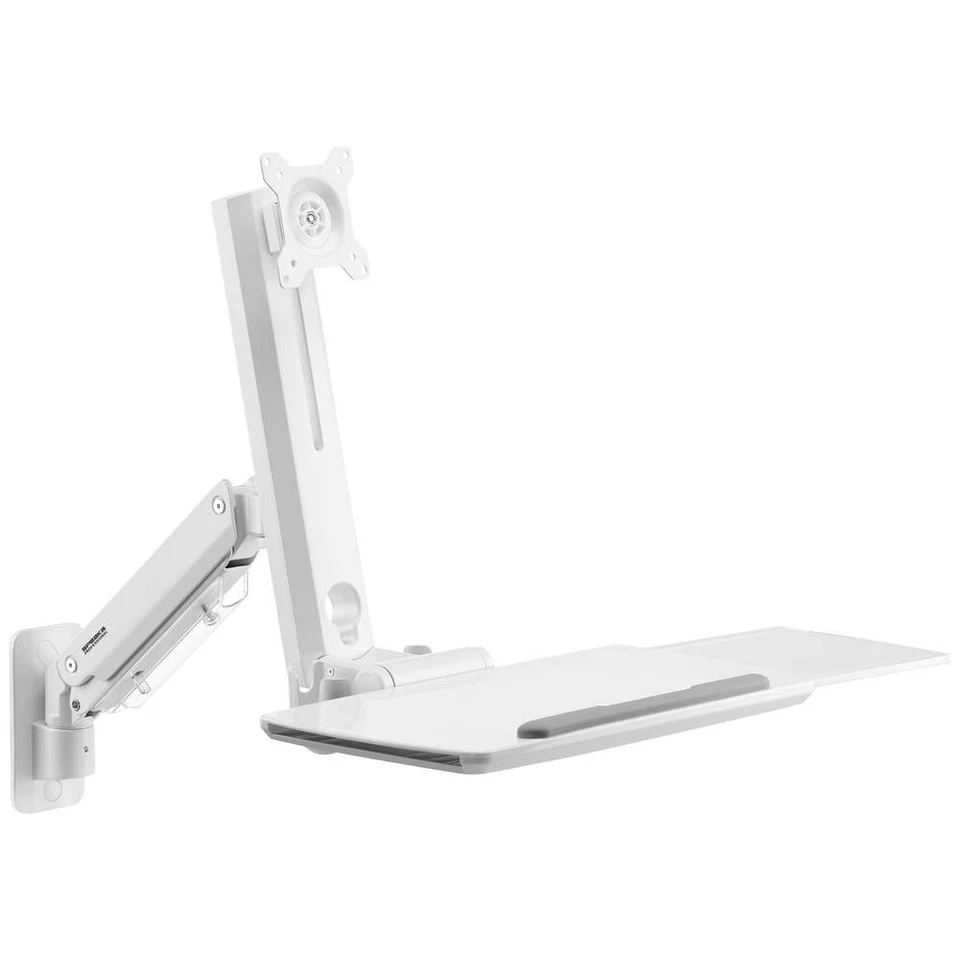 SpeaKa Professional SP-MM-950 1fach Monitor-Wandhalterung übereinander, Mit - Bild 2 von 4