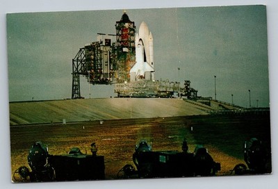 NASA Launch Site Pad A Complex 39 Space Shuttle Vintage Postcard