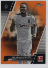 2021-22 Topps Chrome Bundesliga Orange Refractor 6/25 Marcus Thuram #76