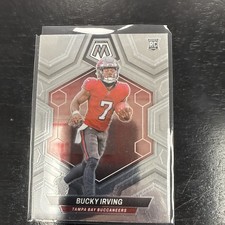 2024 Panini Mosaic - Rookies Bucky Irving #385 Silver Prizm (RC)