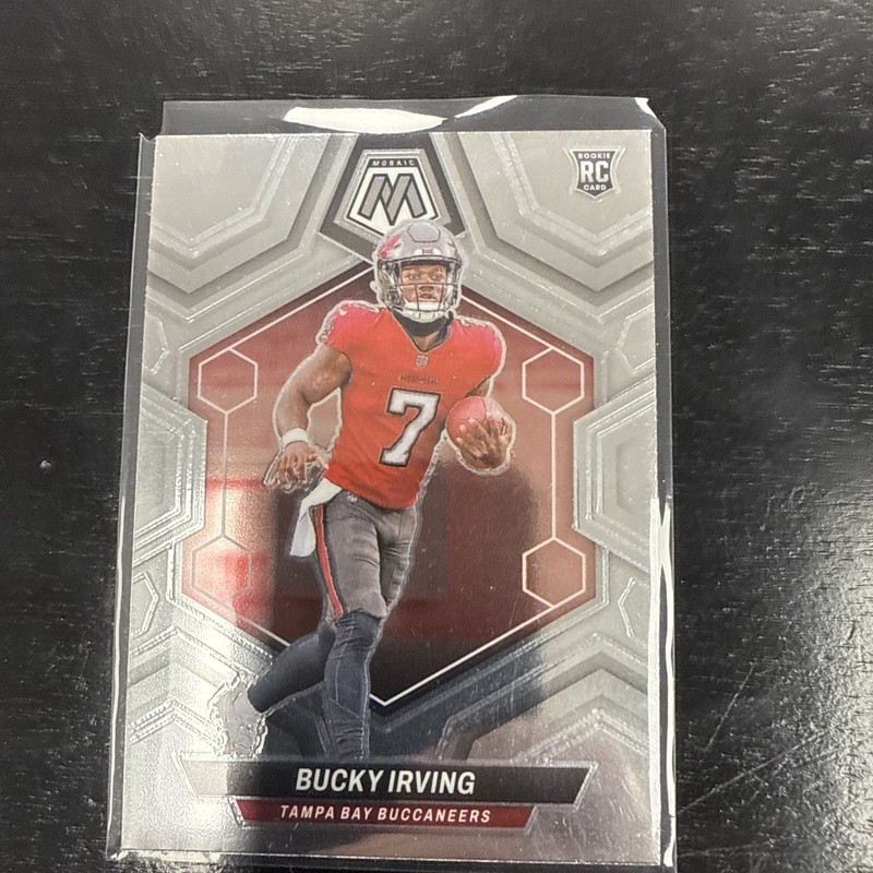 2024 Panini Mosaic - Rookies Bucky Irving #385 Silver Prizm (RC)