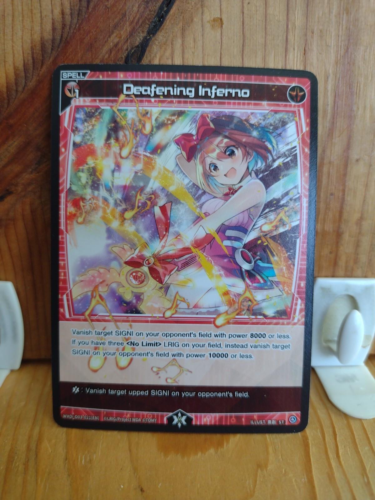 Wixoss Deafening Inferno 4th Edition Booster Pack