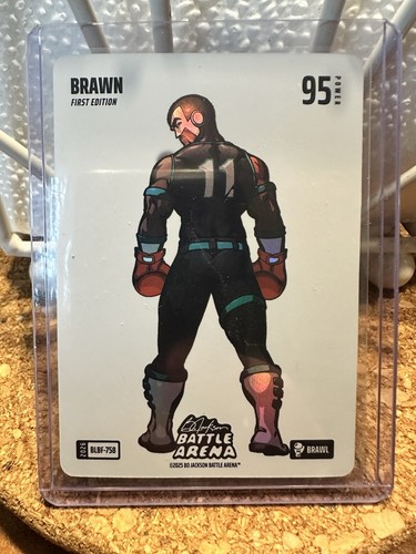 2026 Bo Jackson Battle Arena Blizzard Battlefoil Brawl Brawn BLBF-758