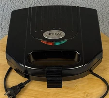 Gotham Steel Sandwich Maker 2108 2108A Nonstick 120V 750W Black Tested Working