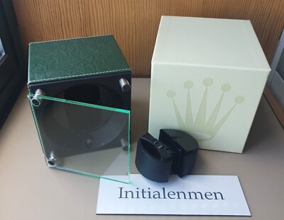 Rolex watchwinder in box SwissKubik JUBILEE WATCH WINDER 100% original  green