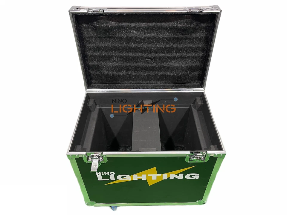 TESTA MOBILE  BEAM 10R 280w Coppia WISDOM MOVING HEAD A FASCIO COPPIA CON CASES - Immagine 4 di 4