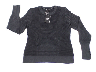 WOMENS NWT UNDER ARMOUR INTELL-KNIT PHANTOM 2.0 CREW LONG SLEEVE SHIRT