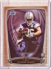 2014 Bowman Chrome Pulsar Refractor Ahmad Dixon #149 16/271 Rookie RC Cowboys