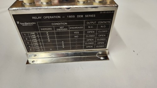 TE Kilovac Wilmar 1810DDBX Paralleling Relay Dead Bus Type 120V. NEW NO BOX - Picture 3 of 4