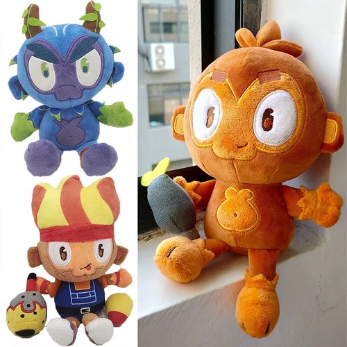 20cm Dart Monkey Plush Toys Bloons TD 6 Stuffed Dolls Cartoon Anime Super Monkey - Picture 7 of 27