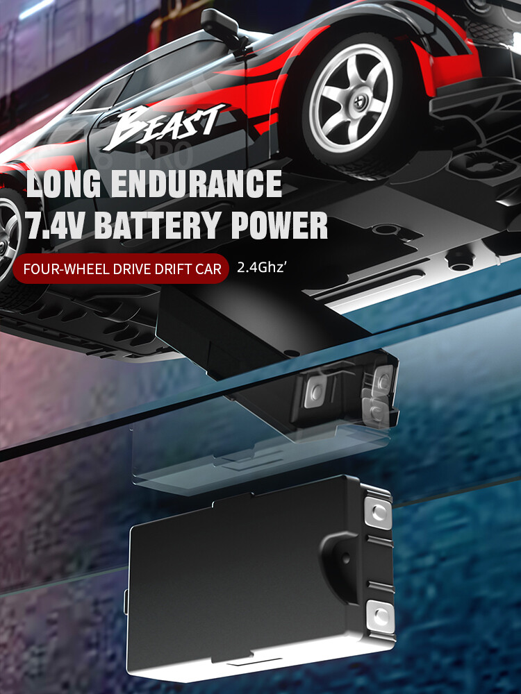 ZLL SG218 PRO RC Drift Vehicle 2.4Ghz Sports Car Scale 1:16 Remote