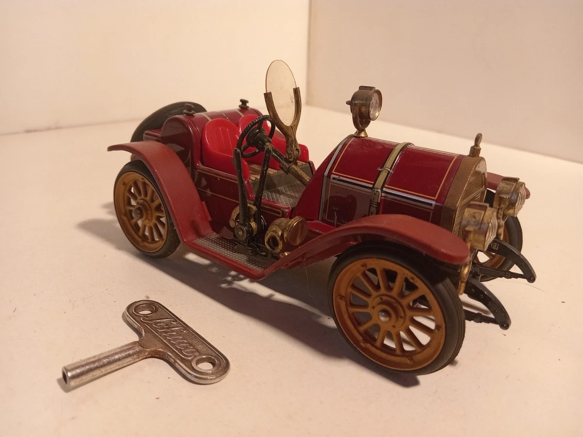 Schuco 1225 Voiture Typ 35 J 1913 – Jouet Mécanique Tôle 18cm, état D'origine
