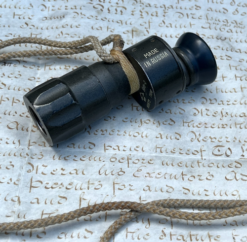 VINTAGE MADE IN RUSSIA MILITARY MONOCULAR N6873 YMB-2 - Picture 2 of 3