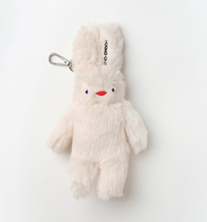 SAMO ONDOH Baby Tokiyom Keychain | Cute Fluffy Bag Charm Eco Fur
