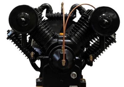 CI10, CA2, 10HP CAST IRON 2 STAGE AIR COMPRESSOR PUMP V-4 PISTON