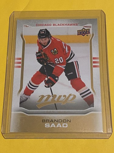 2014 Upper Deck MVP Brandon Saad #72 card