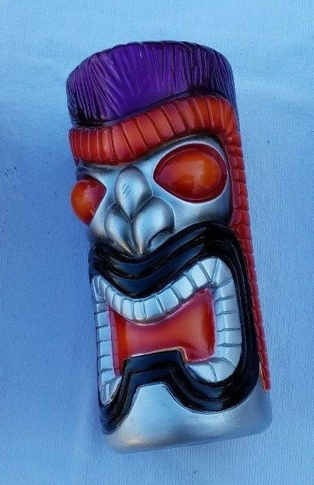 TIKI Display STATUE By Hot Rod Underground Kustom Kulture Hawaii