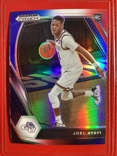 JOEL AYAYI 2021 Panini Prizm Draft Picks #29 Red White Blue Prizm Rookie Gonzaga