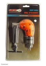ANGLE DRILL ATTACHMENT – power tool tools drills 90 degree drilling right angle 