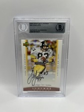 Louis Lipps Signed 2006 Upper Deck Legends #44 Card Beckett Auto