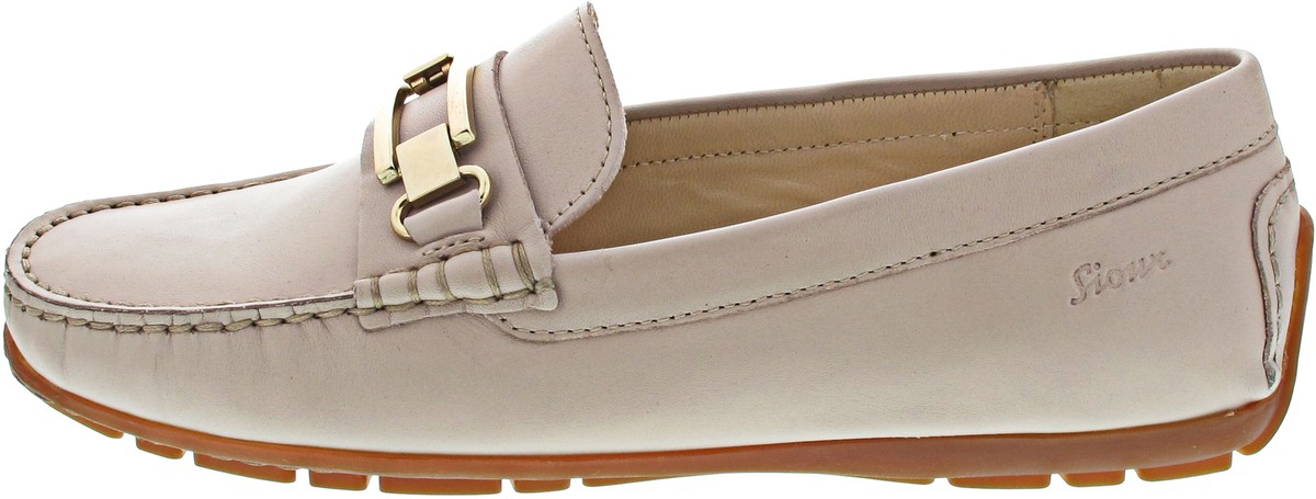 Sioux Carmona Damen Mokassin beige