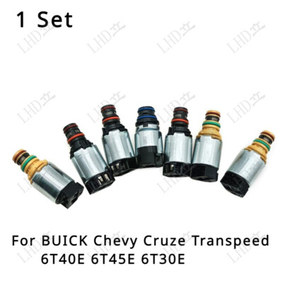 Transmission Solenoid Kit For BUICK Chevy Cruze Transpeed 6T40E 6T45E 6T30E~