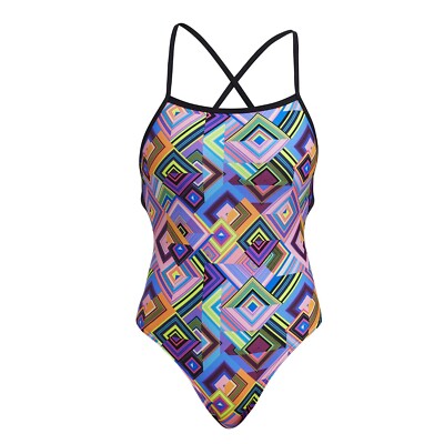 Funkita Boxanne Badeanzug einteiler Schwimmanzug für Damen schnelltrocknend