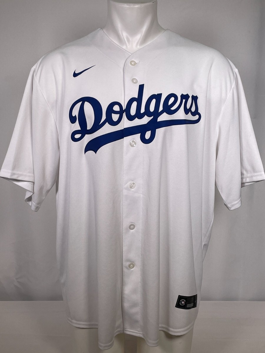 Los Angeles Dodgers MLB Nike White Home Jersey Men's XXL | eBay