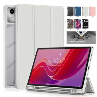 For Lenovo Tab M11 TB-330FU Tablet Case PU Leather Shockproof Smart Flip Cover